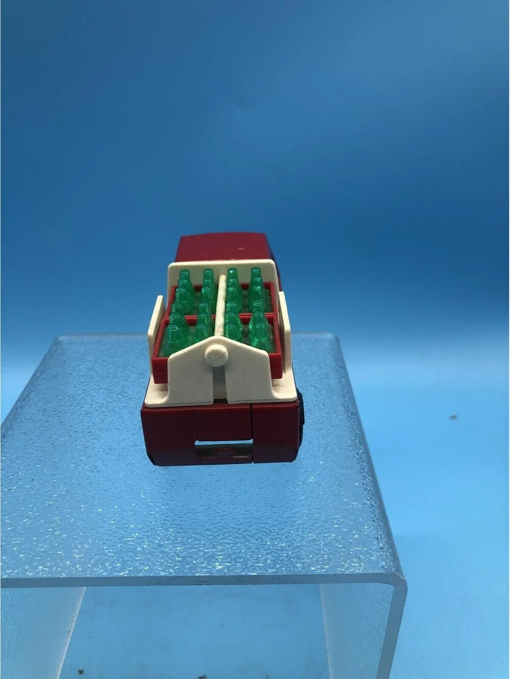 Vintage Buddy L Coca-Cola Bottle Delivery Truck Toy Pressed Steel 1982 Red Japan